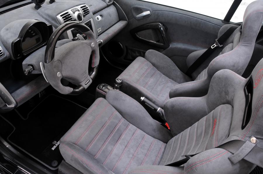 Интерьер Smart ForTwo Ultimate R Cabrio by Brabus 2009 года  (фото 12 из 12)